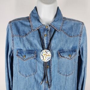 VINTAGE ACME STUDIO "CIRCULUS" BOLO TIE BY ETTORE SOTTSASS